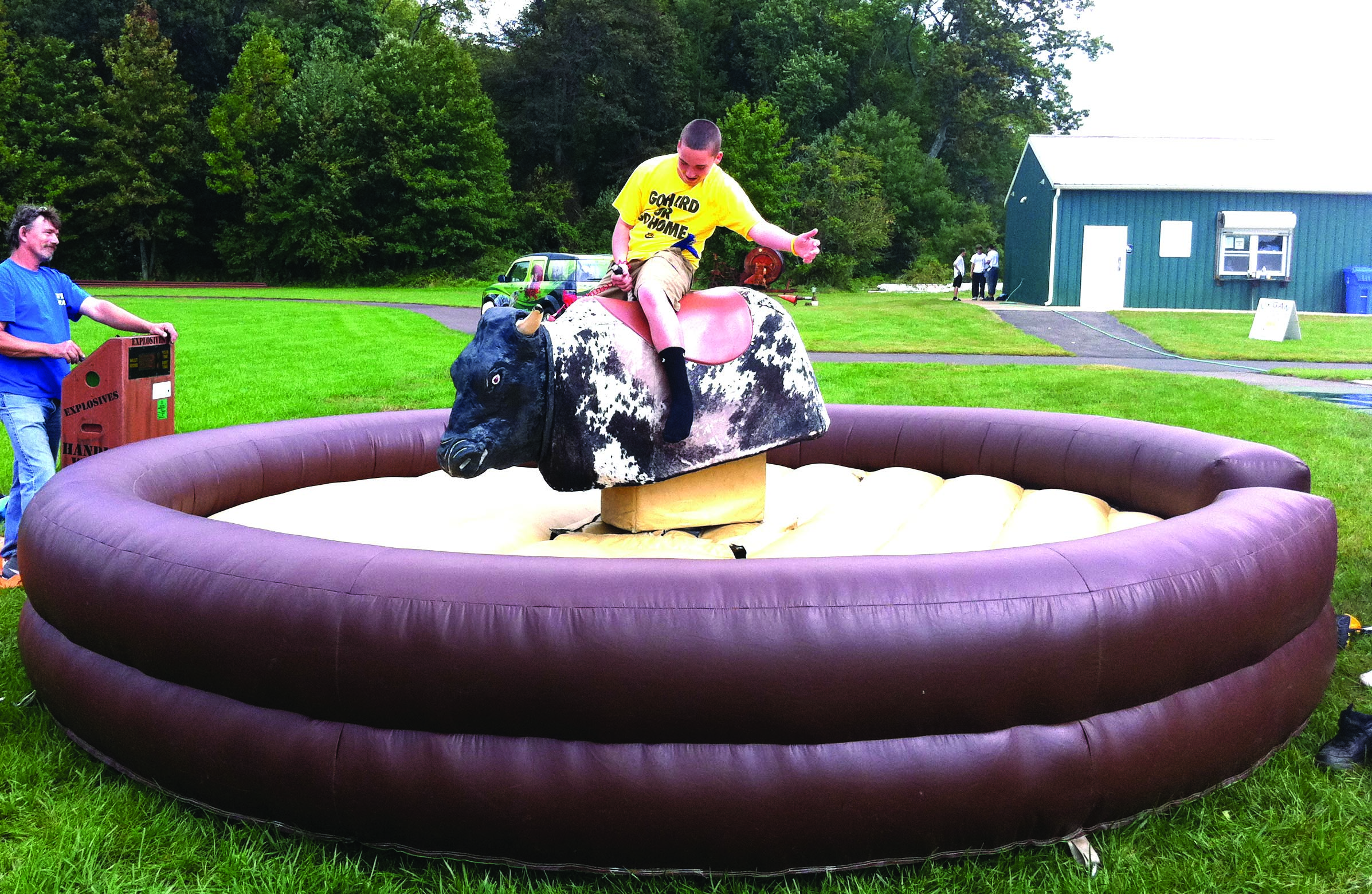 Renting A Mechanical Bull In New Jersey Party Rentals Ideas Circus Time